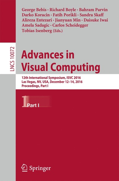 bokomslag Advances in Visual Computing