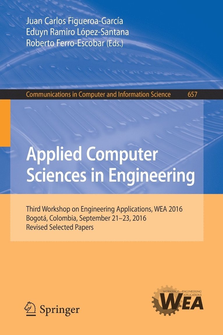 Applied Computer Sciences in Engineering 1