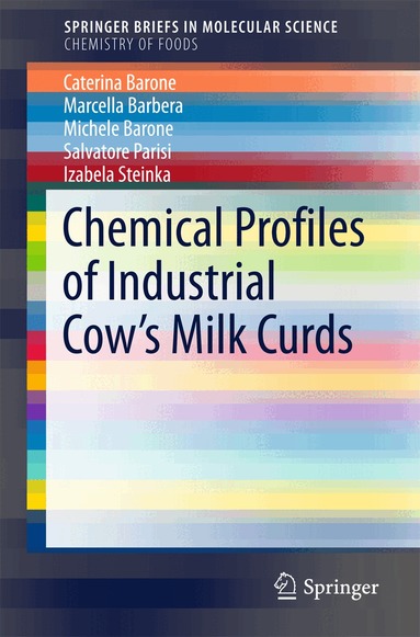 Caterina Barone, Marcella Barbera, Michele Barone, Salvatore Parisi, Izabela Steinka - Chemical Profiles of Industrial Cow’s Milk Curds, Häftad