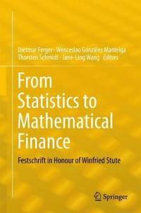 bokomslag From Statistics to Mathematical Finance