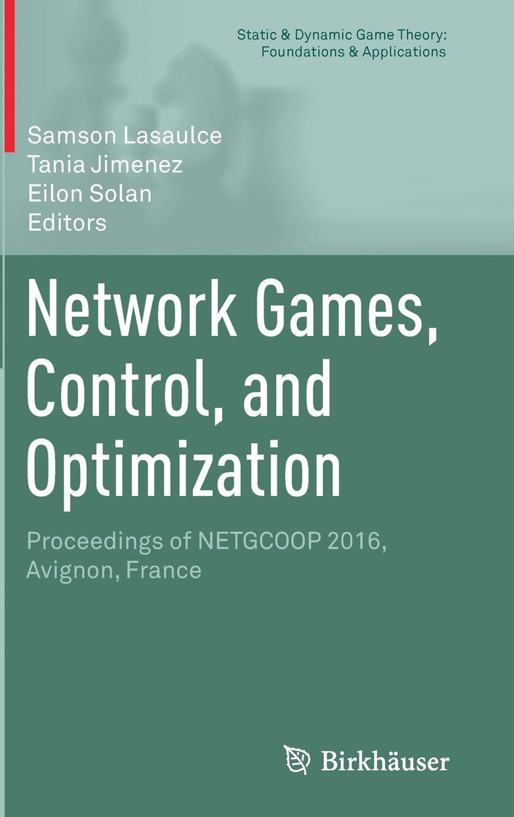 Network Games, Control, and Optimization 1