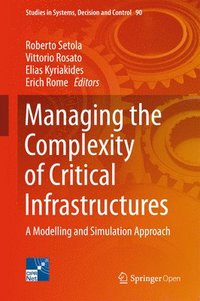 bokomslag Managing the Complexity of Critical Infrastructures