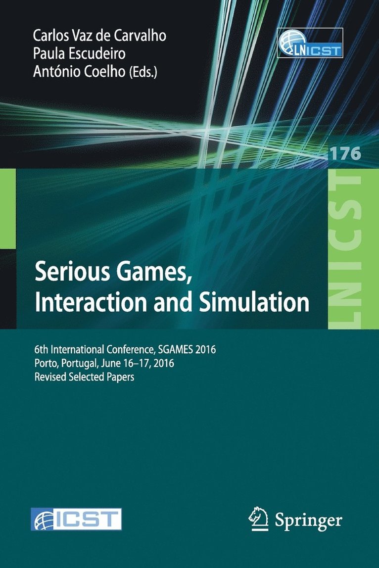 Serious Games, Interaction and Simulation 1