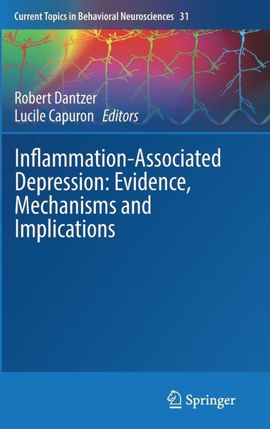 bokomslag Inflammation-Associated Depression: Evidence, Mechanisms and Implications
