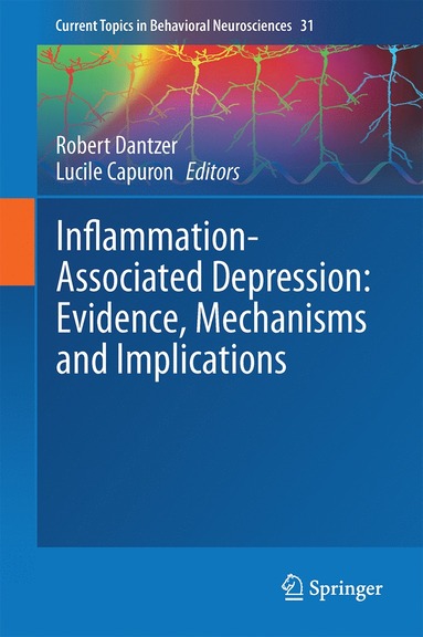 bokomslag Inflammation-Associated Depression: Evidence, Mechanisms and Implications