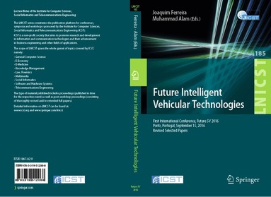 Joaquim Ferreira, Muhammad Alam - Future Intelligent Vehicular Technologies, Häftad