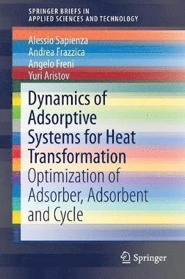 bokomslag Dynamics of Adsorptive Systems for Heat Transformation