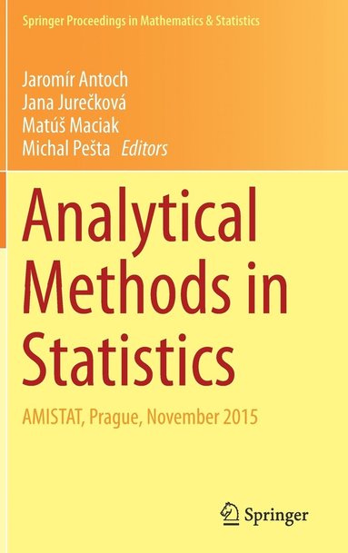 bokomslag Analytical Methods in Statistics