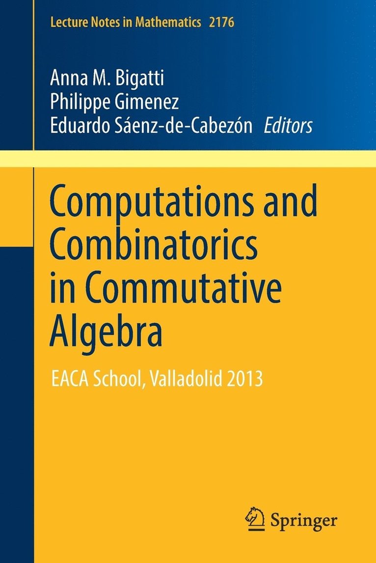 Computations and Combinatorics in Commutative Algebra 1