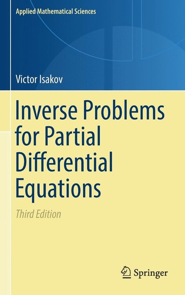 bokomslag Inverse Problems for Partial Differential Equations