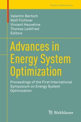 Advances in Energy System Optimization 1