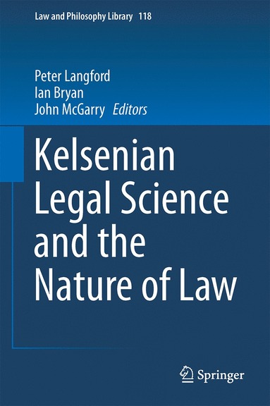 bokomslag Kelsenian Legal Science and the Nature of Law