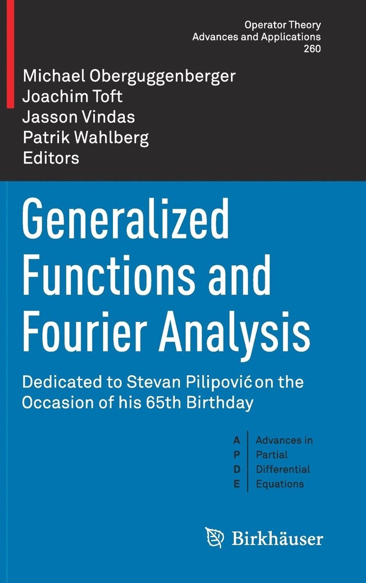 Generalized Functions and Fourier Analysis 1