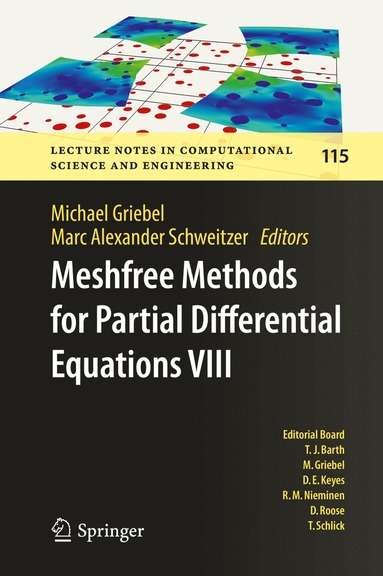 bokomslag Meshfree Methods for Partial Differential Equations VIII