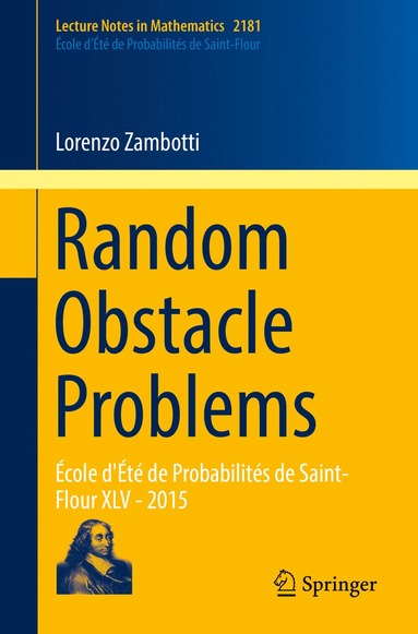 bokomslag Random Obstacle Problems