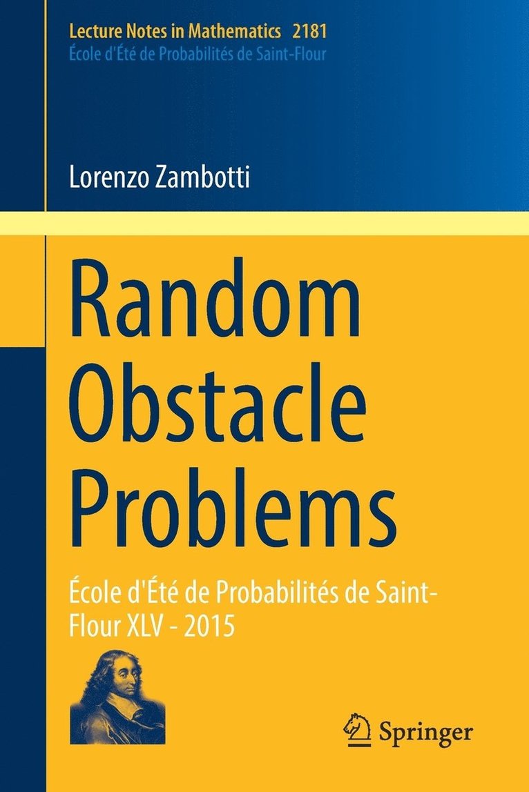 Random Obstacle Problems 1