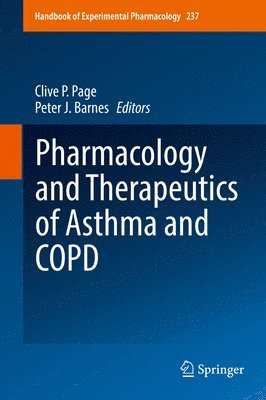 bokomslag Pharmacology and Therapeutics of Asthma and COPD