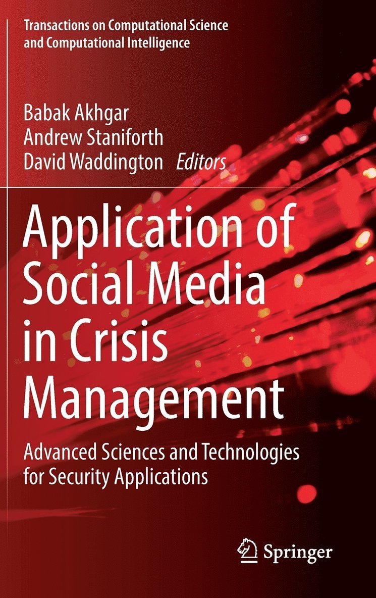 Application of Social Media in Crisis Management 1