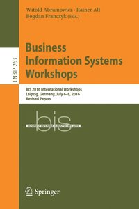 bokomslag Business Information Systems Workshops