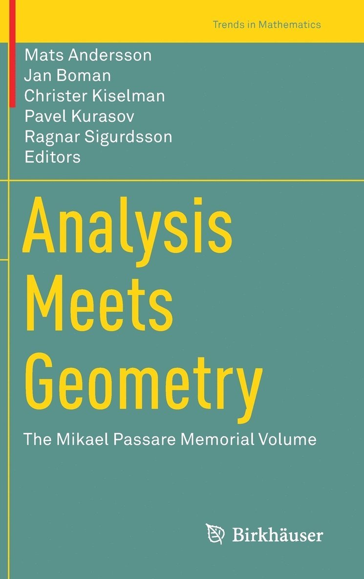 Analysis Meets Geometry 1