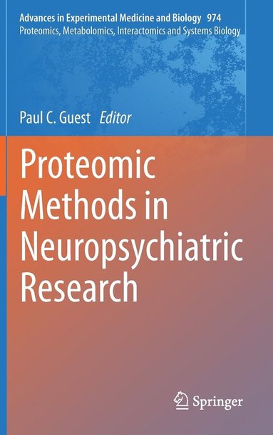 bokomslag Proteomic Methods in Neuropsychiatric Research