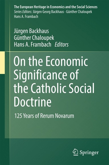 bokomslag On the Economic Significance of the Catholic Social Doctrine