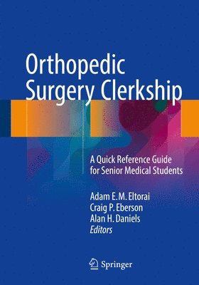 Orthopedic Surgery Clerkship 1