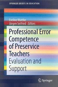 bokomslag Professional Error Competence of Preservice Teachers