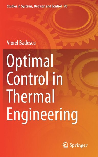 bokomslag Optimal Control in Thermal Engineering