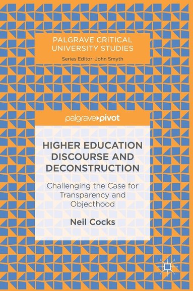 bokomslag Higher Education Discourse and Deconstruction