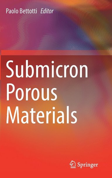 bokomslag Submicron Porous Materials