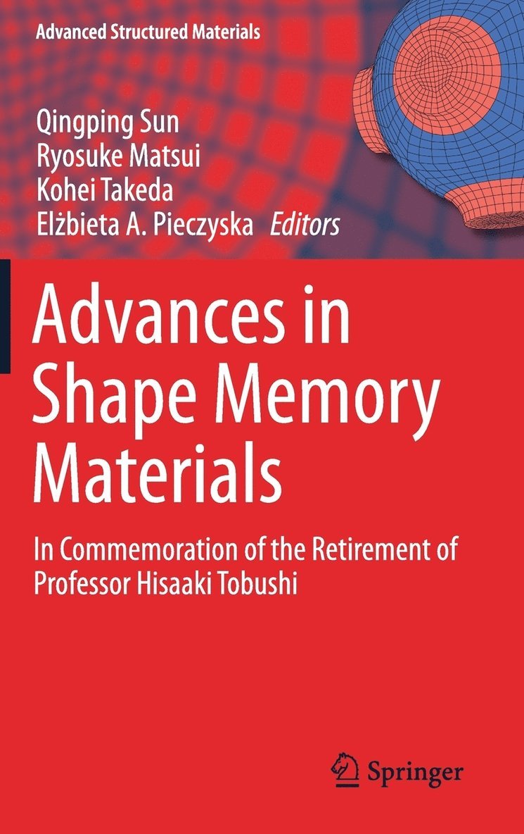 Advances in Shape Memory Materials 1