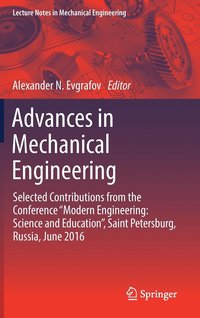 bokomslag Advances in Mechanical Engineering