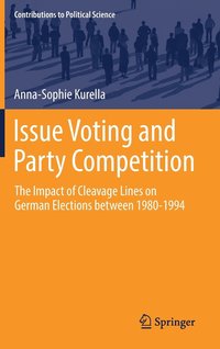 bokomslag Issue Voting and Party Competition