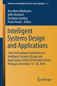 bokomslag Intelligent Systems Design and Applications