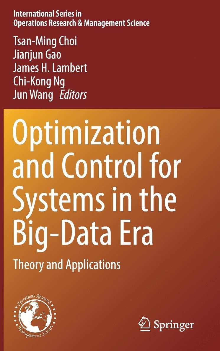 Optimization and Control for Systems in the Big-Data Era 1