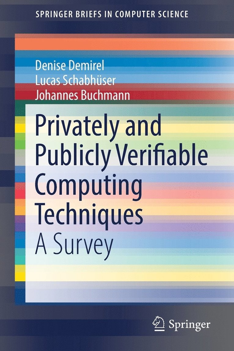 Privately and Publicly Verifiable Computing Techniques 1