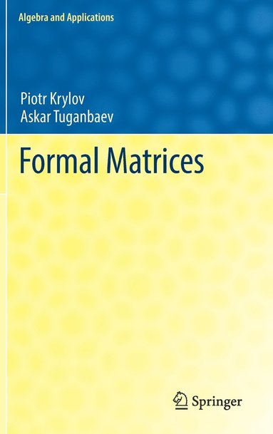 bokomslag Formal Matrices