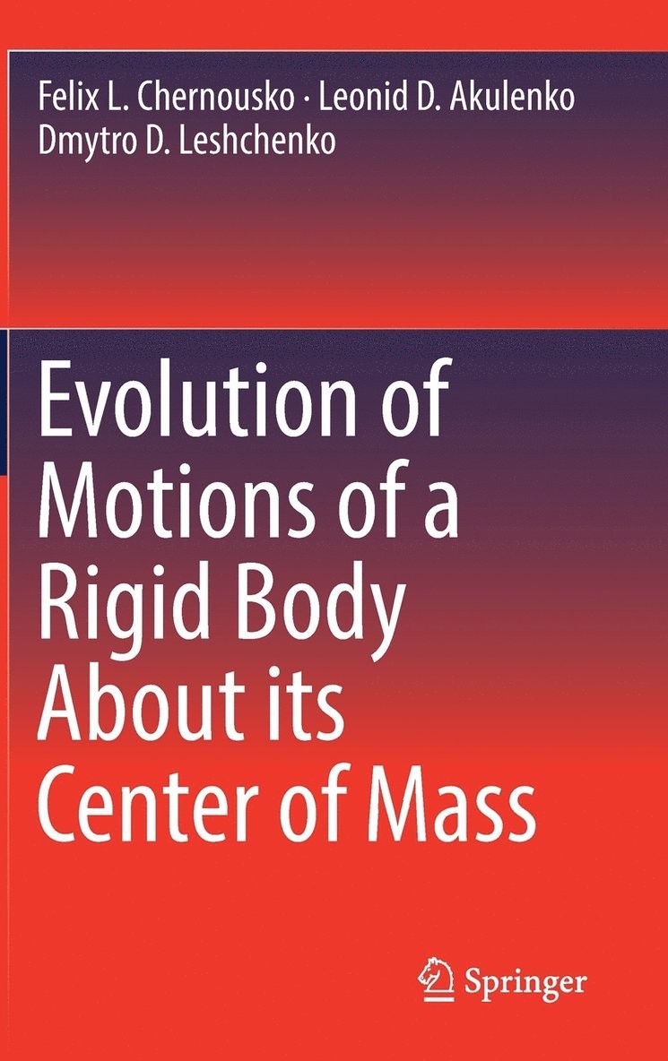 Evolution of Motions of a Rigid Body About its Center of Mass 1