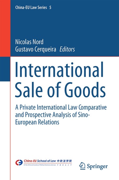 Nicolas Nord, Gustavo Cerqueira - International Sale of Goods, Inbunden