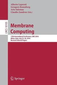 bokomslag Membrane Computing