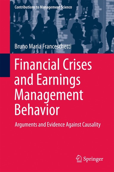 bokomslag Financial Crises and Earnings Management Behavior