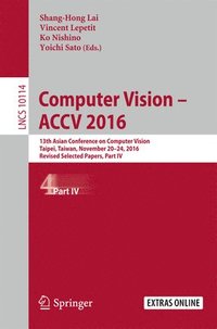 bokomslag Computer Vision -  ACCV 2016