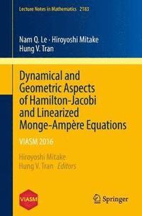 bokomslag Dynamical and Geometric Aspects of Hamilton-Jacobi and Linearized Monge-Ampre Equations