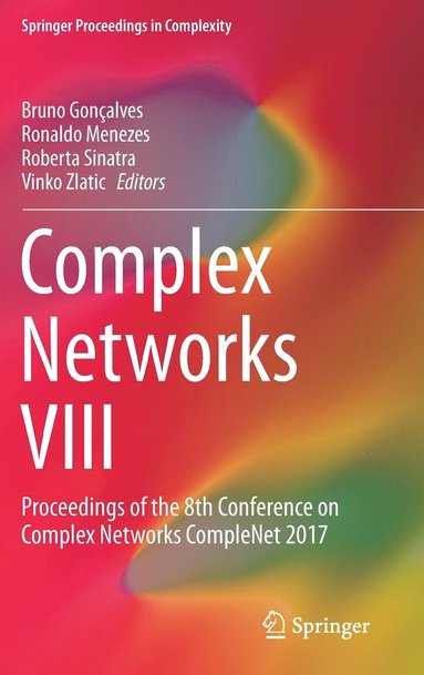 bokomslag Complex Networks VIII