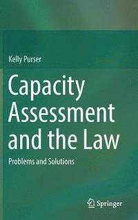 bokomslag Capacity Assessment and the Law