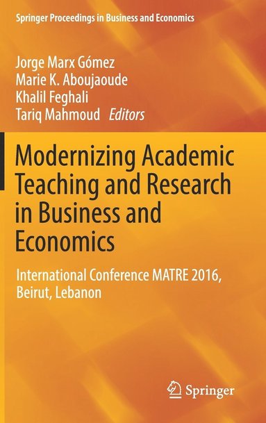 bokomslag Modernizing Academic Teaching and Research in Business and Economics