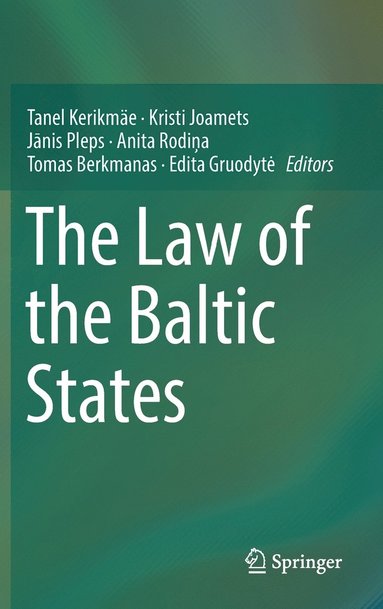 bokomslag Law of the Baltic States