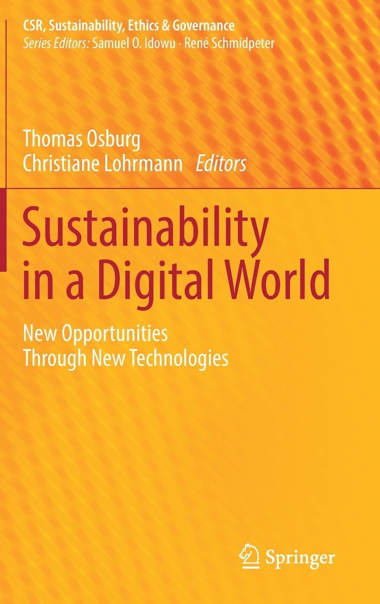 Sustainability in a Digital World 1