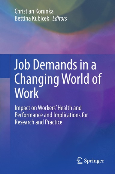 bokomslag Job Demands in a Changing World of Work